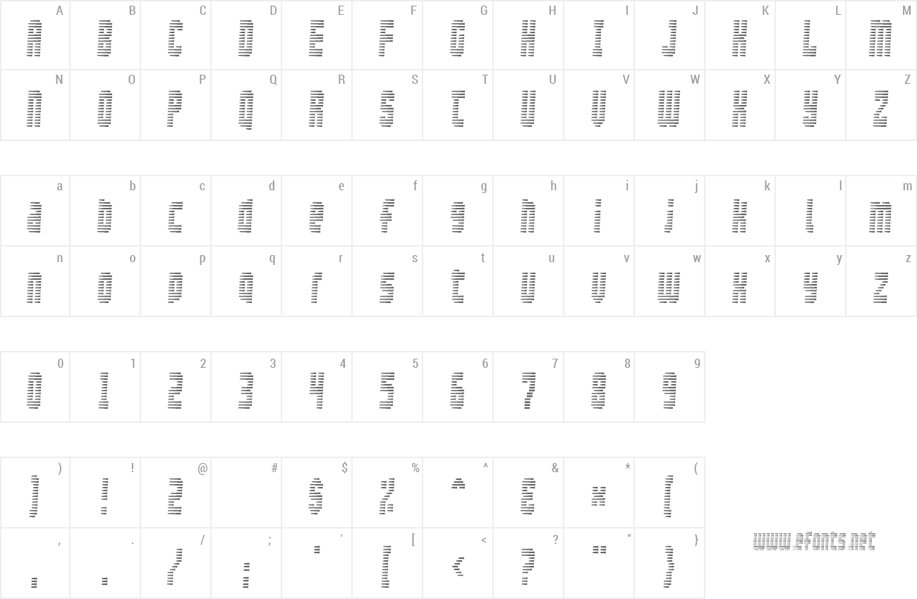 Font Maximum Security preview