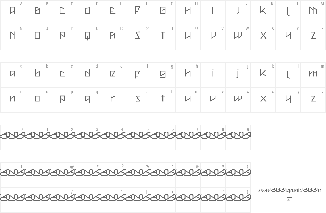 Font Metal as in heavy preview