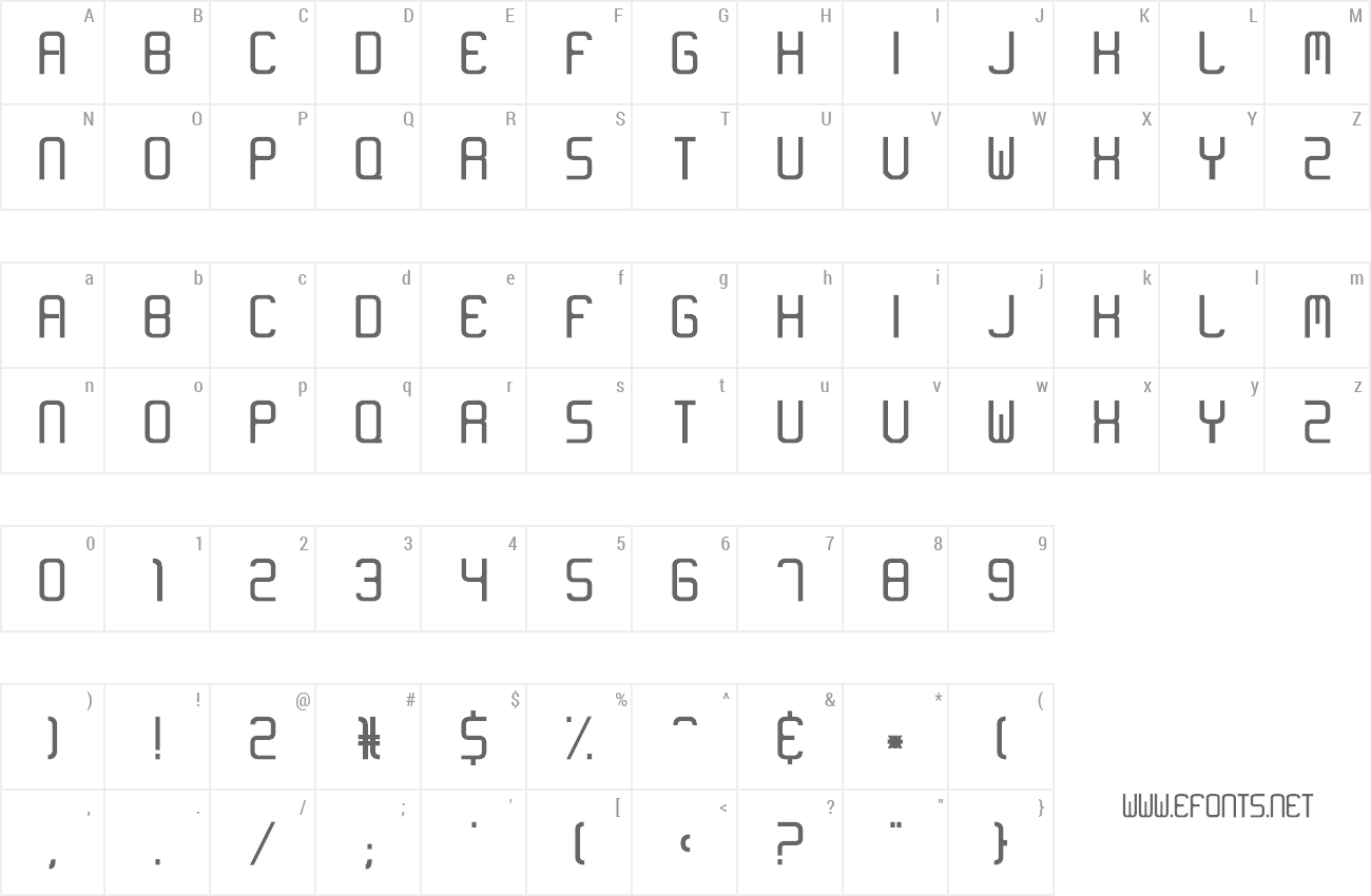 Font Neon Like preview