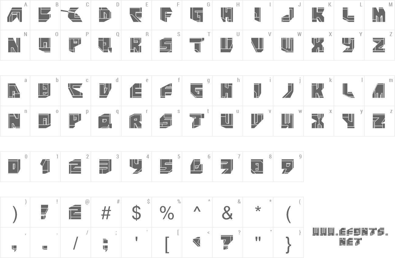 Font NeoPangaia preview