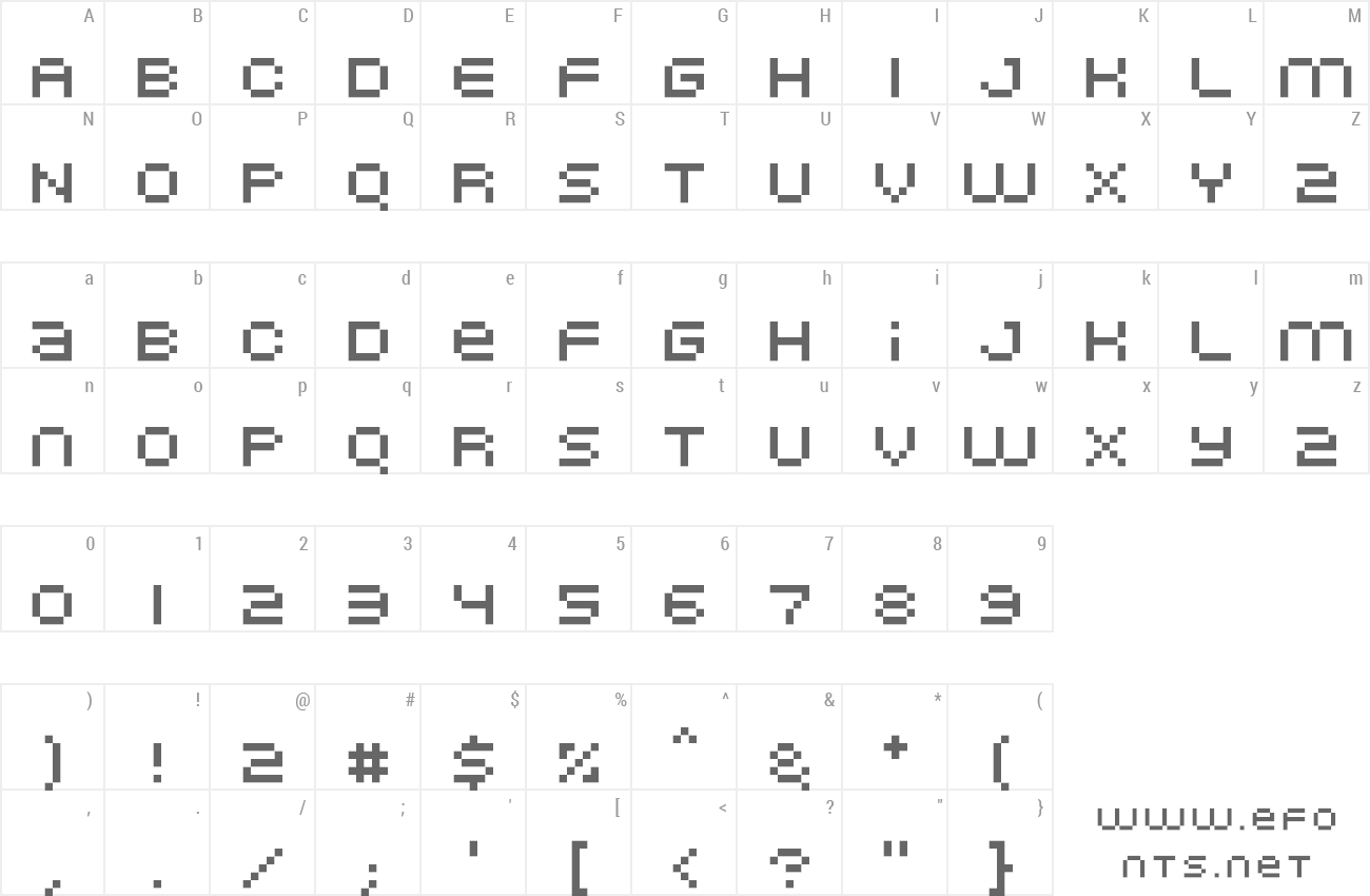 Font Nominal 5 preview