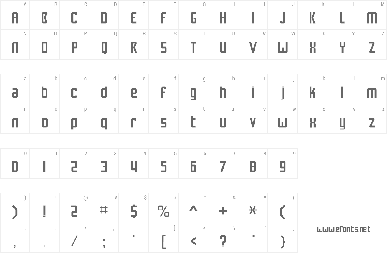 Font NuWave BV 2.0 preview