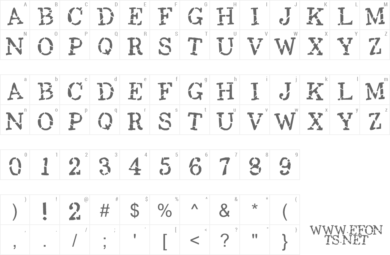 Font Opium preview