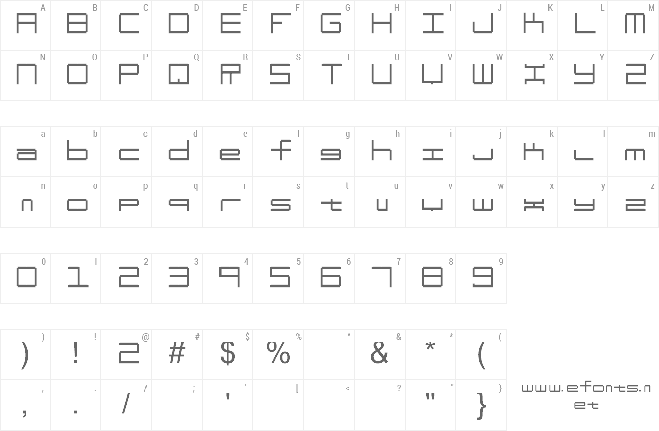 Font Oscilloscope preview