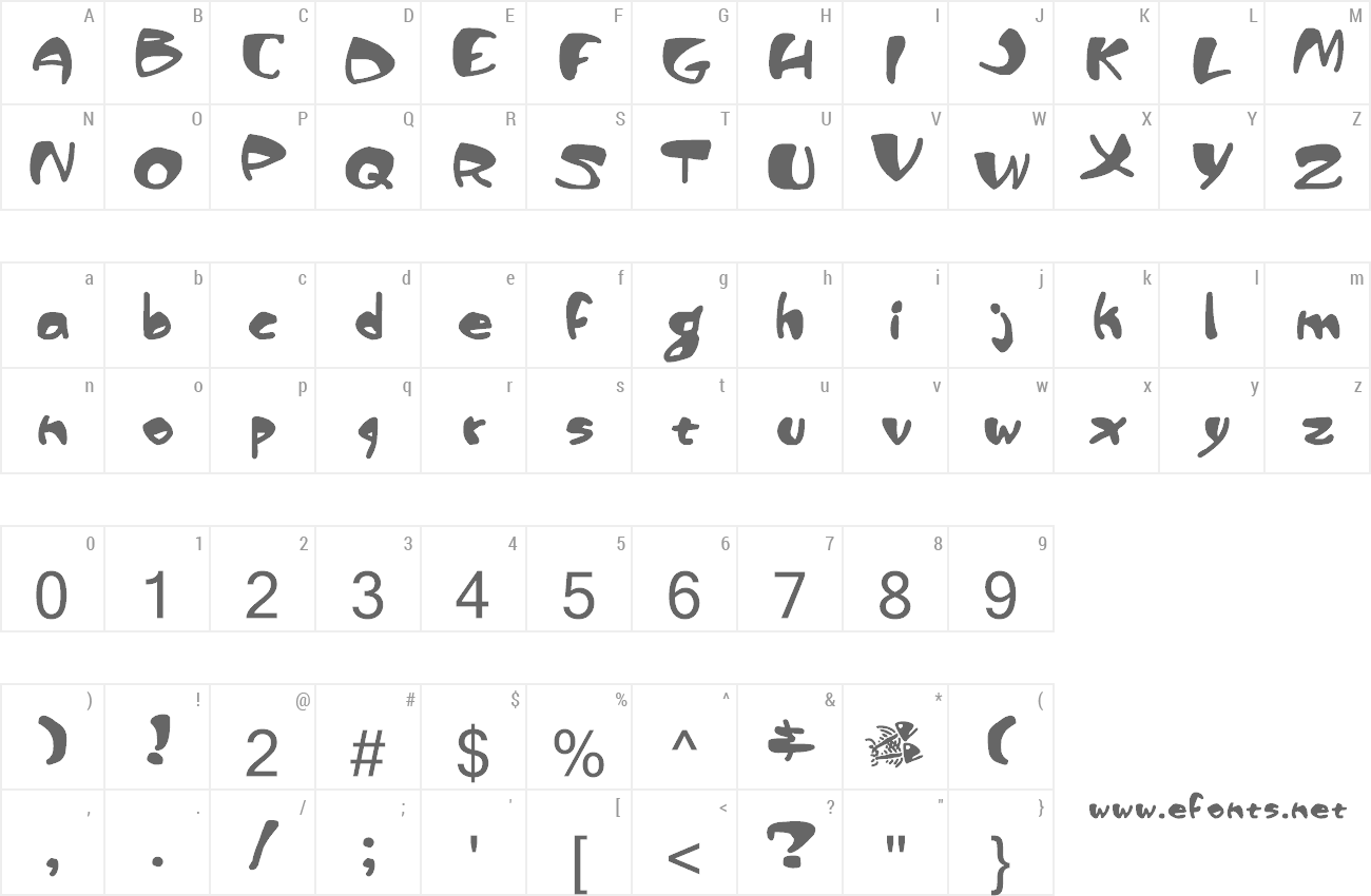 Font Piranha Sexual preview