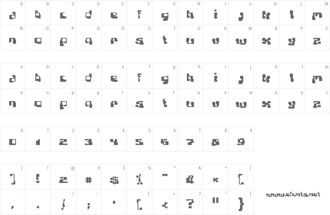 Font Planet Bubble preview