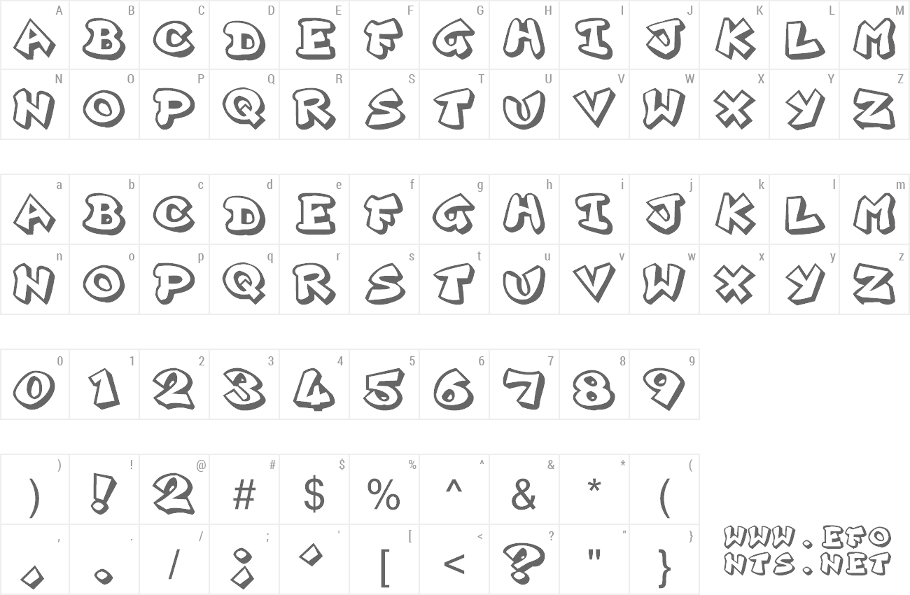 Font Plok preview