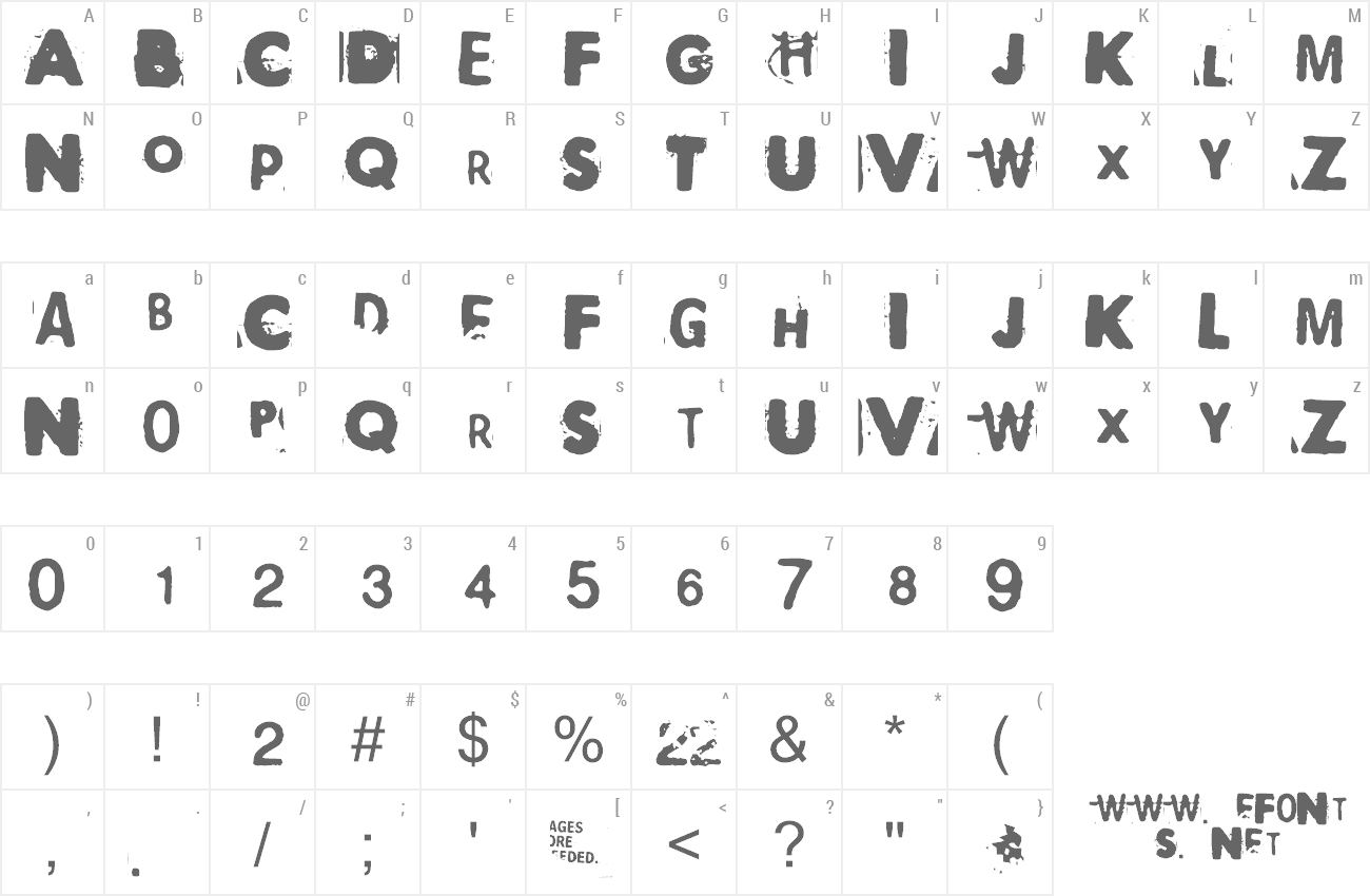 Font Polaroid 22 preview