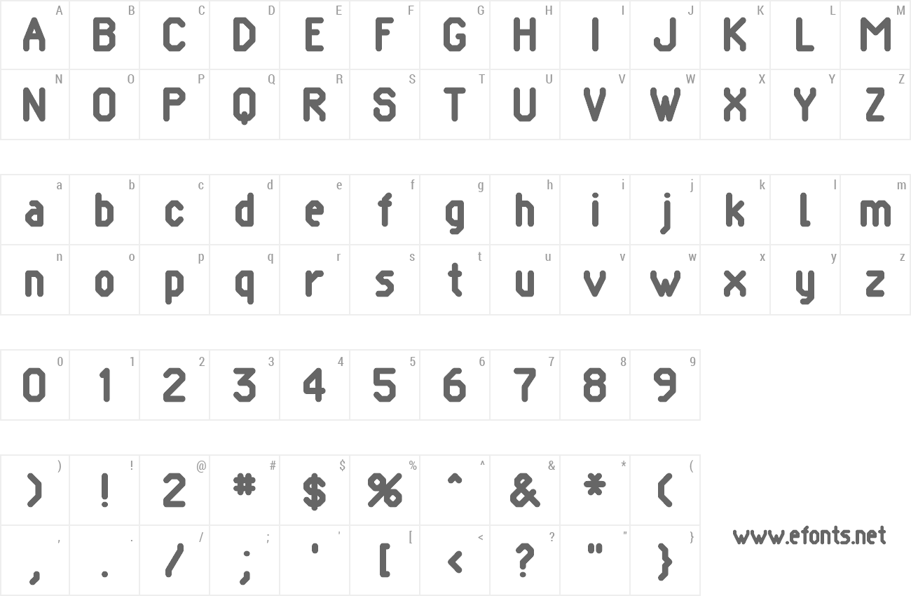 Font Pomcute preview