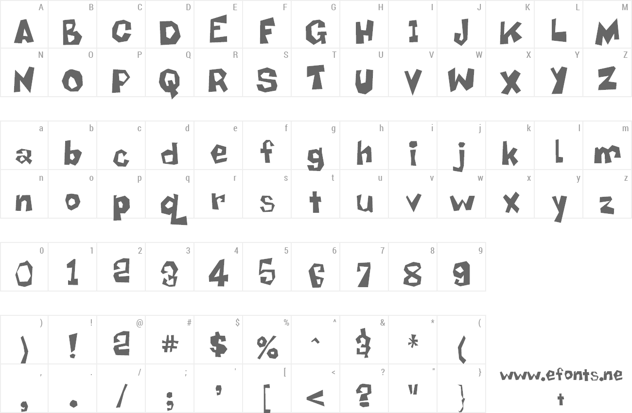 Font Praise Bob preview