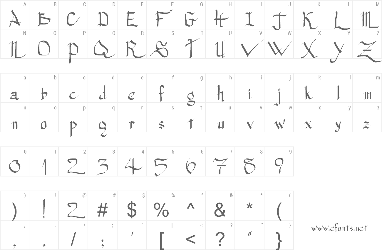 Font Princess Lulu preview