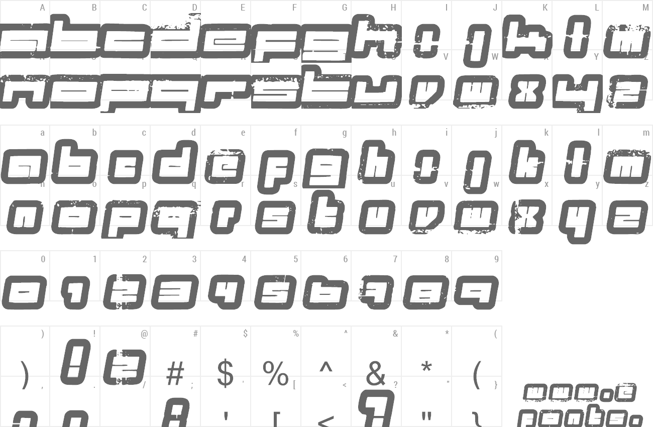 Font Projects preview