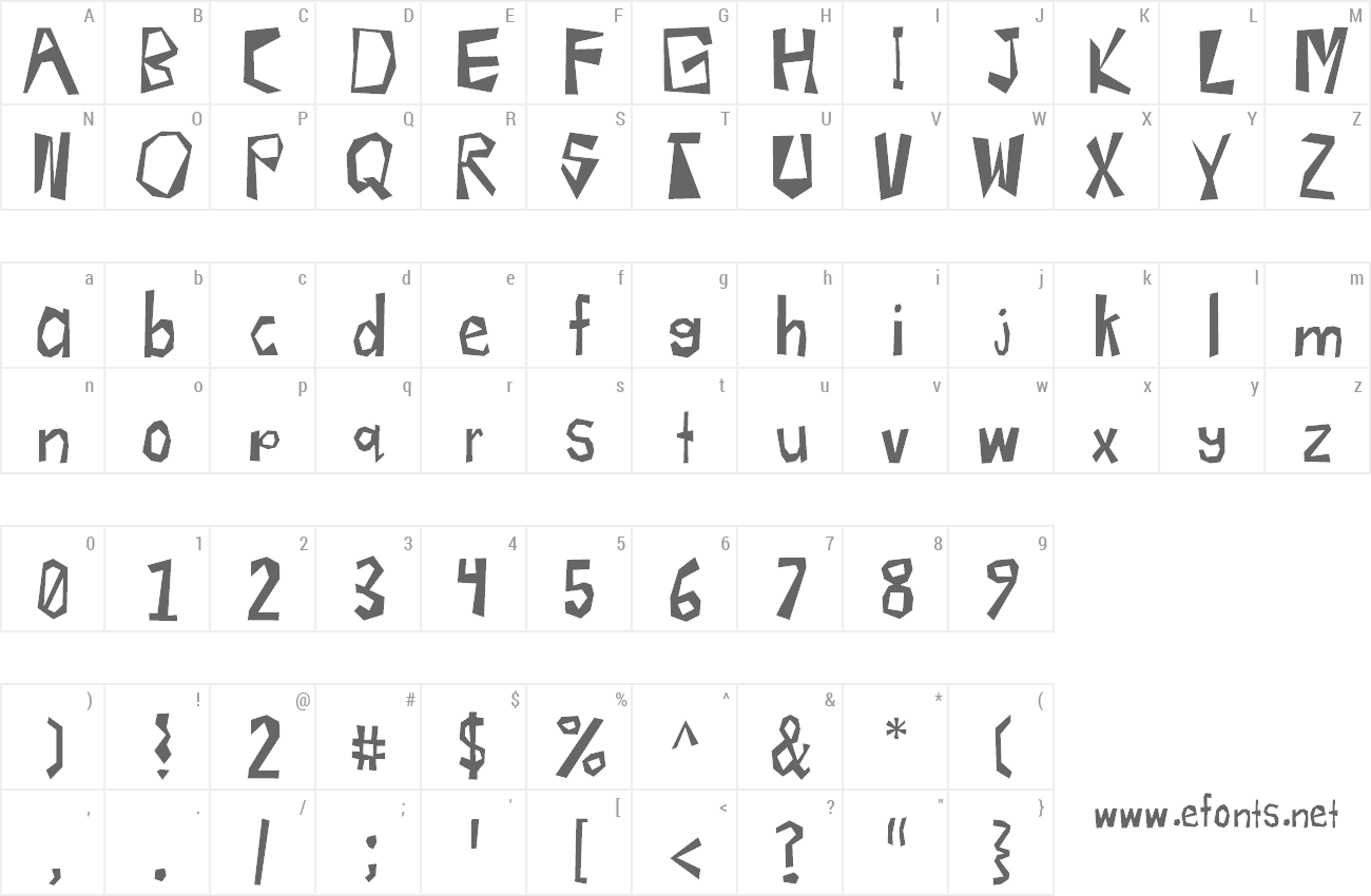 Font Radioactive preview