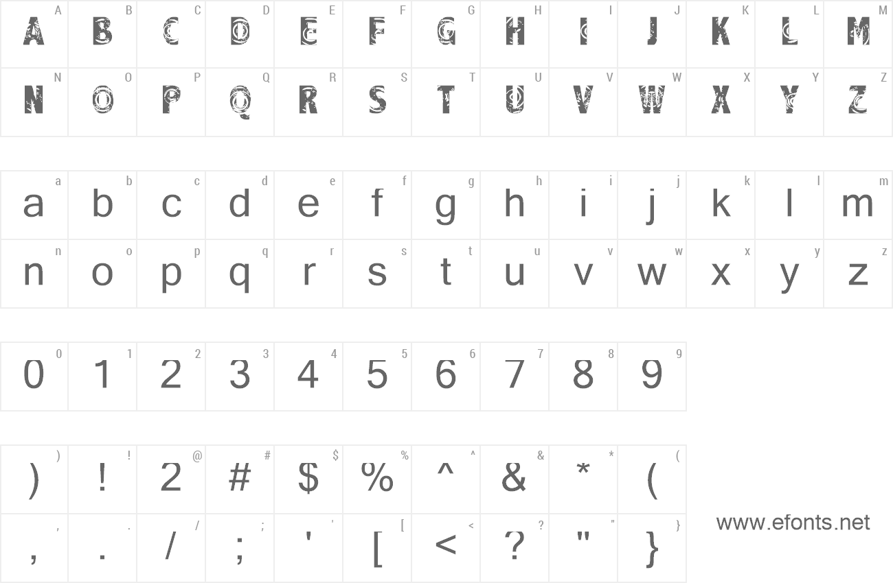 Font Raindrop Splash preview