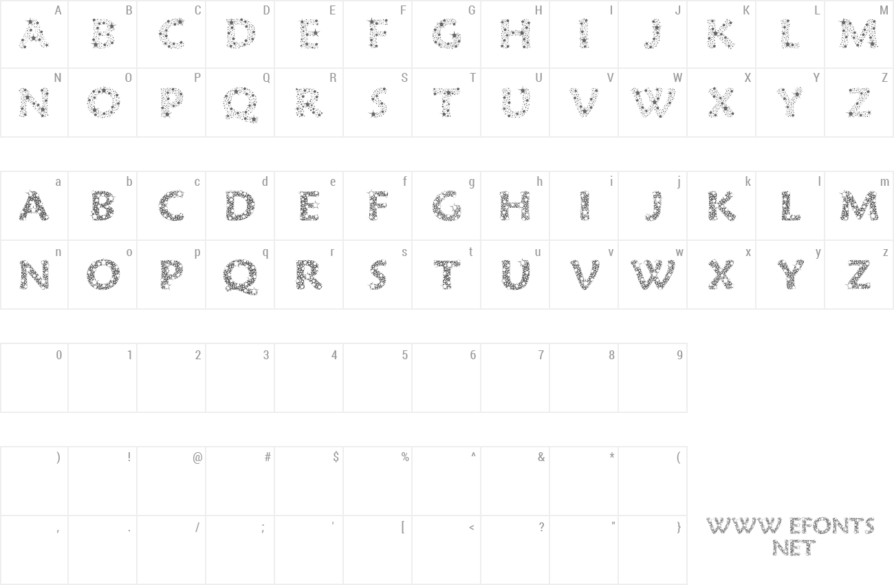 Font Razzle Dazzle preview