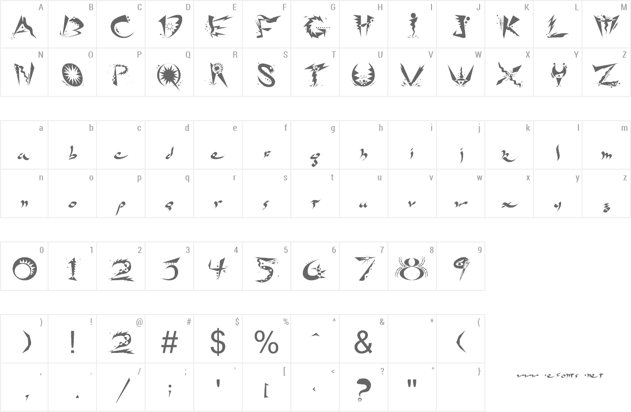 Font Ridicule preview