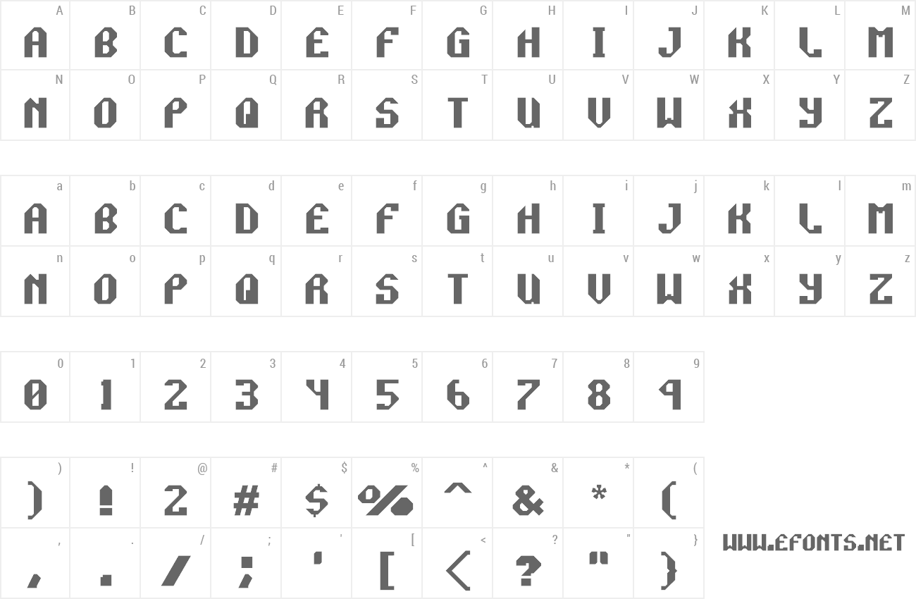 Font Rocket Propelled preview
