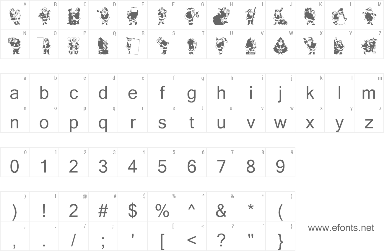 Font RYP Snata 1 preview