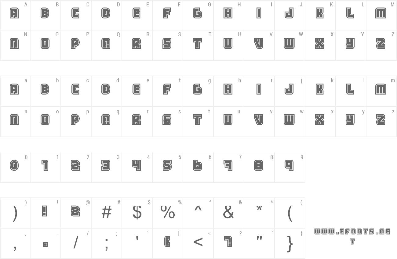 Font Samarin preview