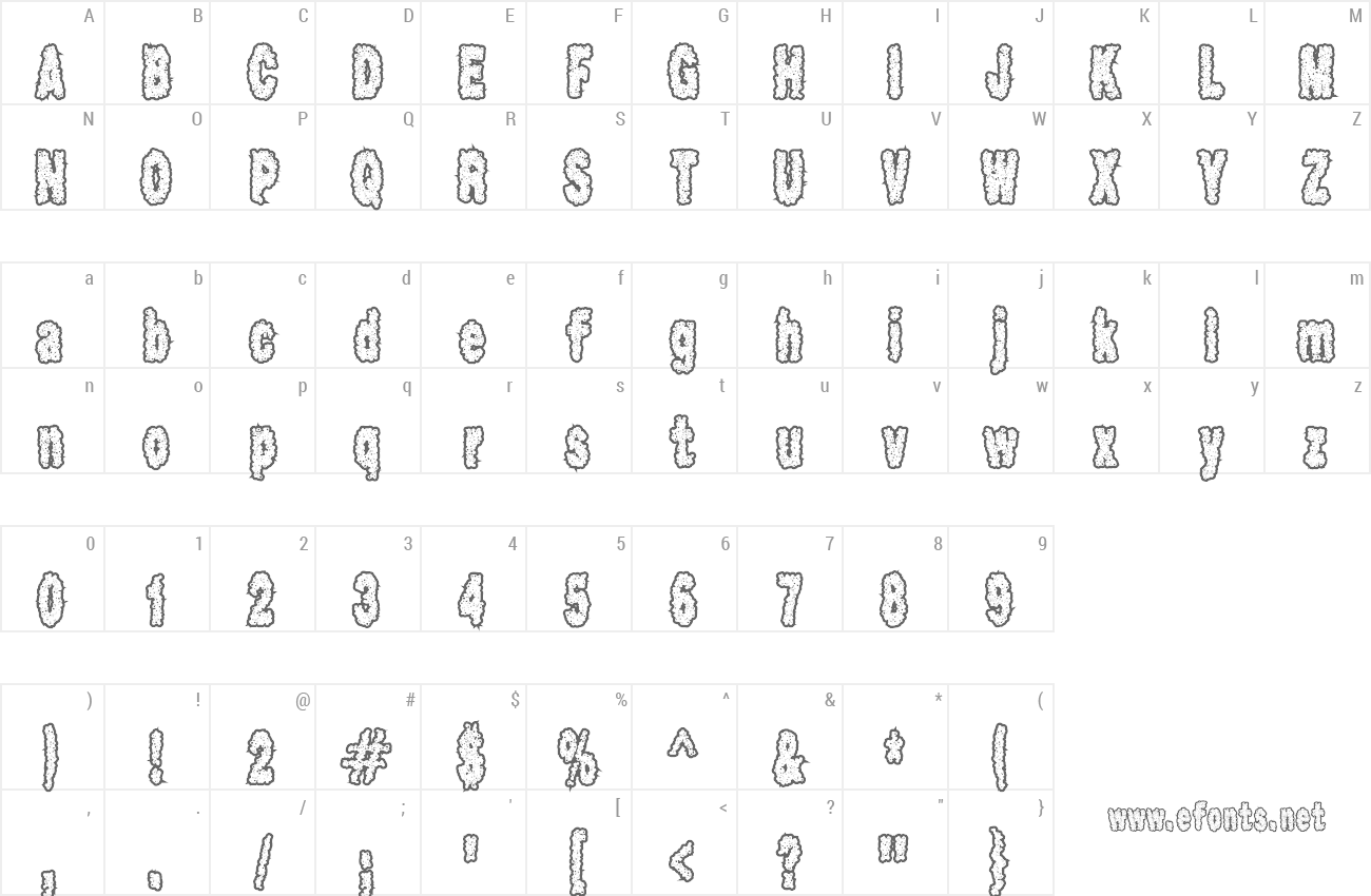 Font Scab preview