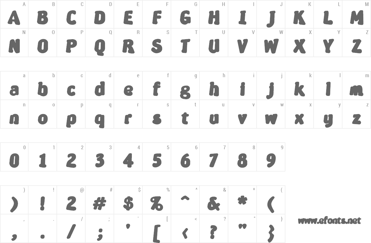 Font Severina preview