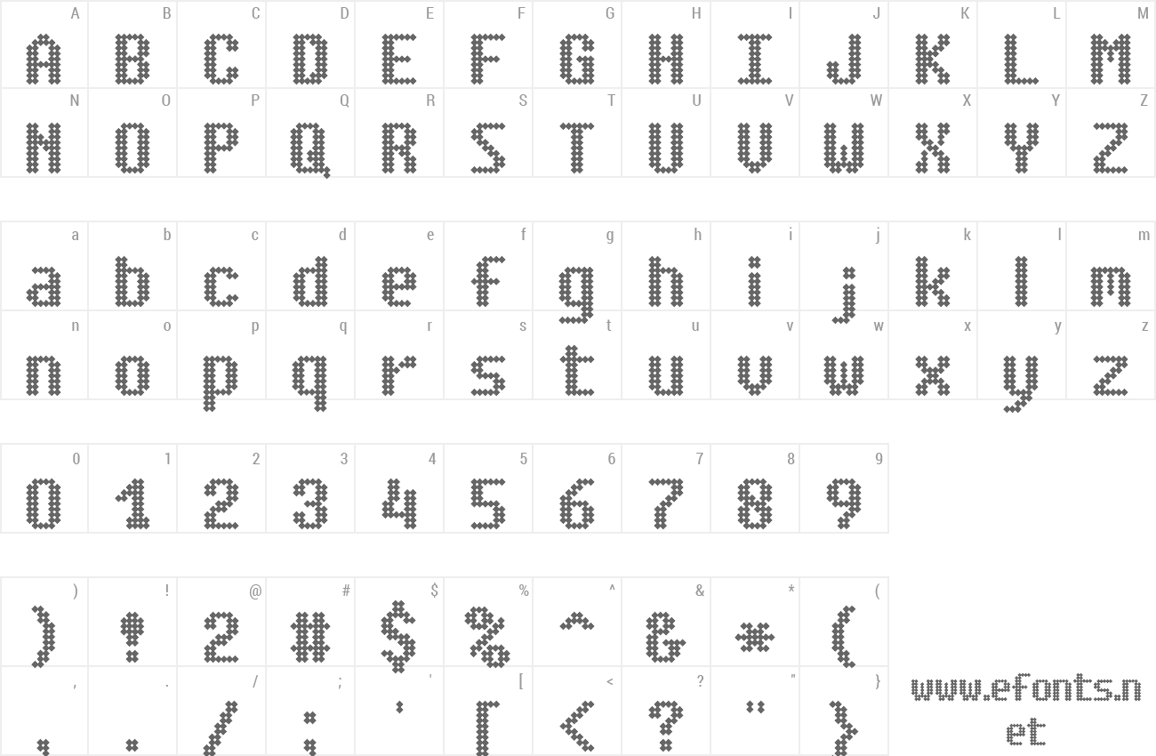 Font Simpleton BRK preview