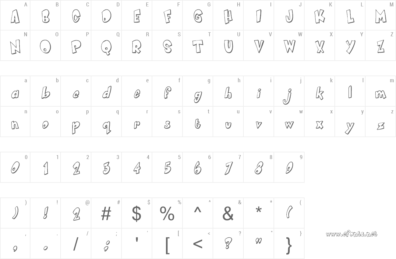 Font Smartie preview