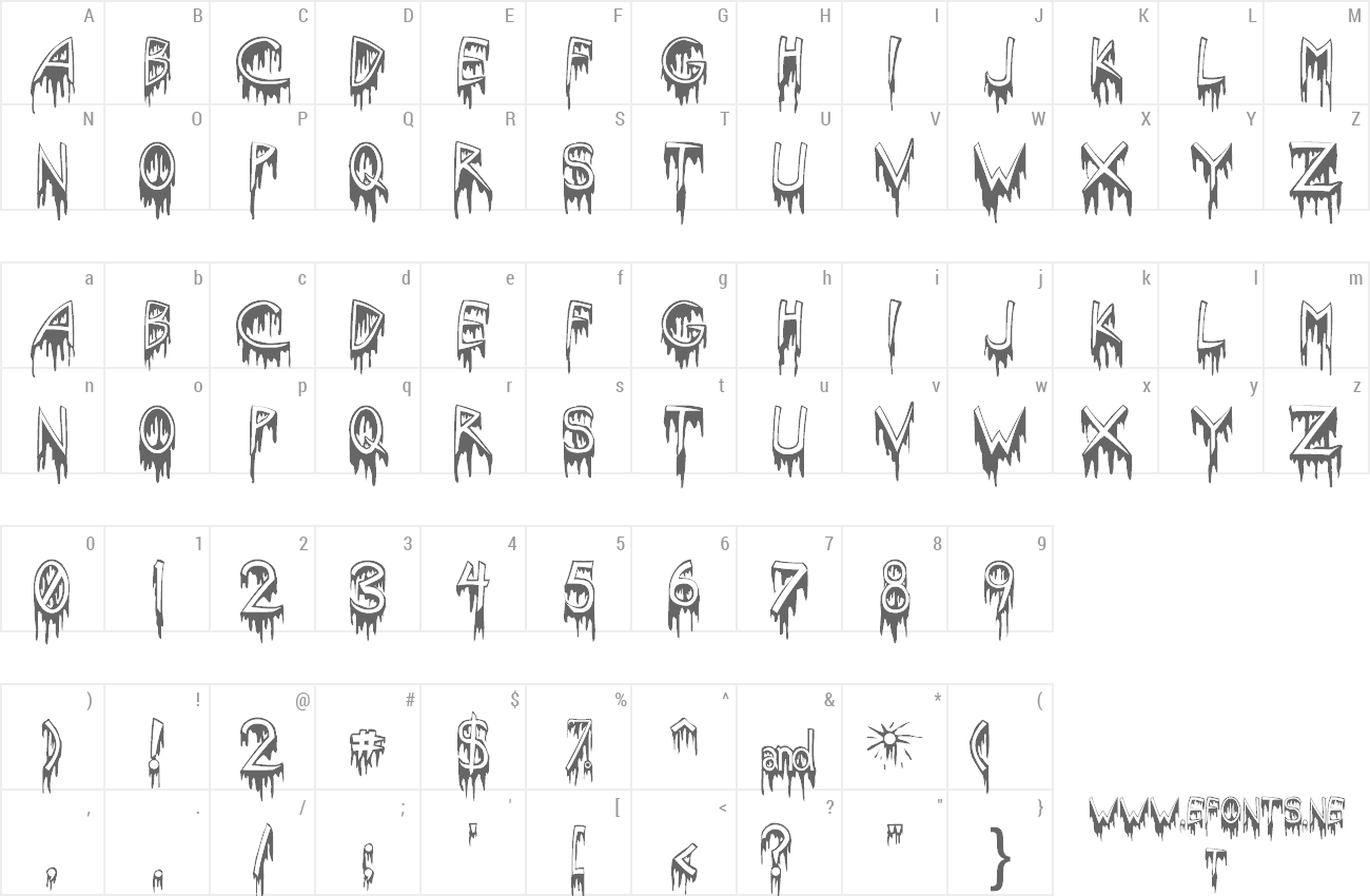 Font Solstice Of Suffering preview