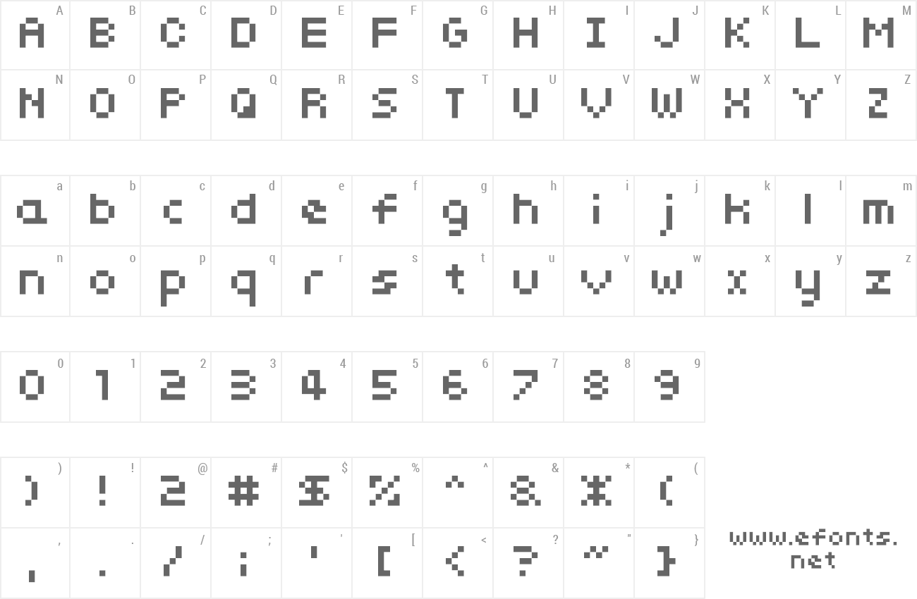 Font somybmp01_7 preview