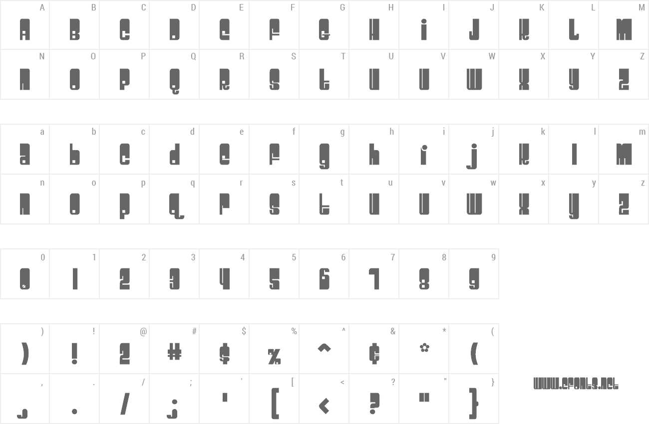 Font Space Beach preview