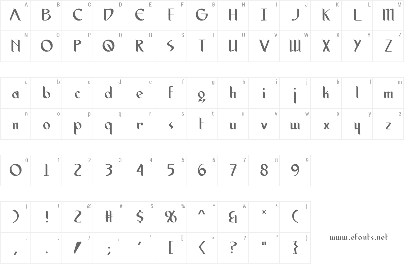 Font Spirit Medium preview