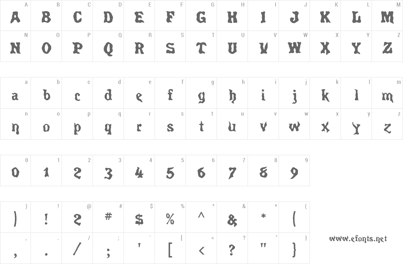 Font Spirits preview