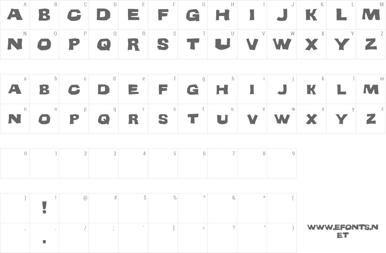 Font Teenage Delinquent preview