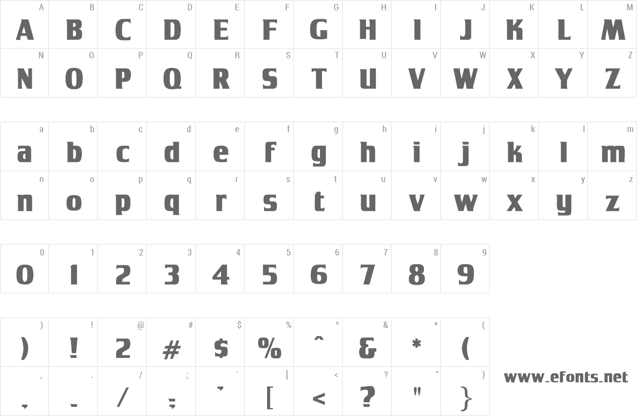 Font Tobago Poster preview