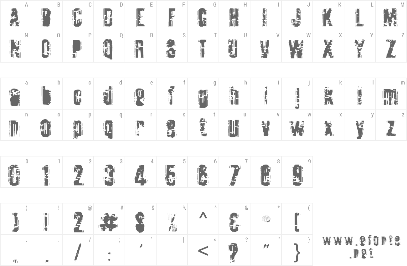 Font Tooth Ache preview