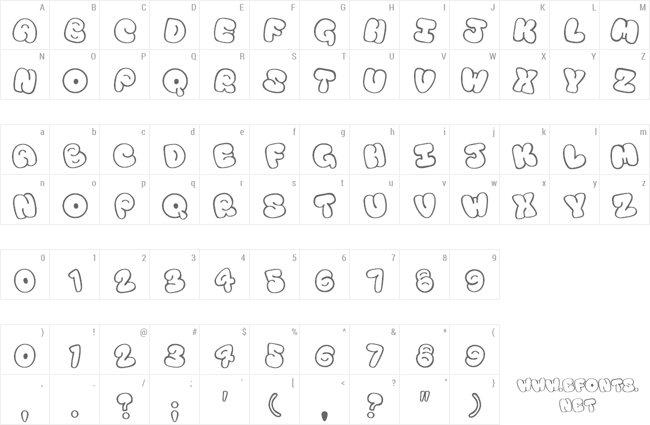 Font Tourist Trap preview