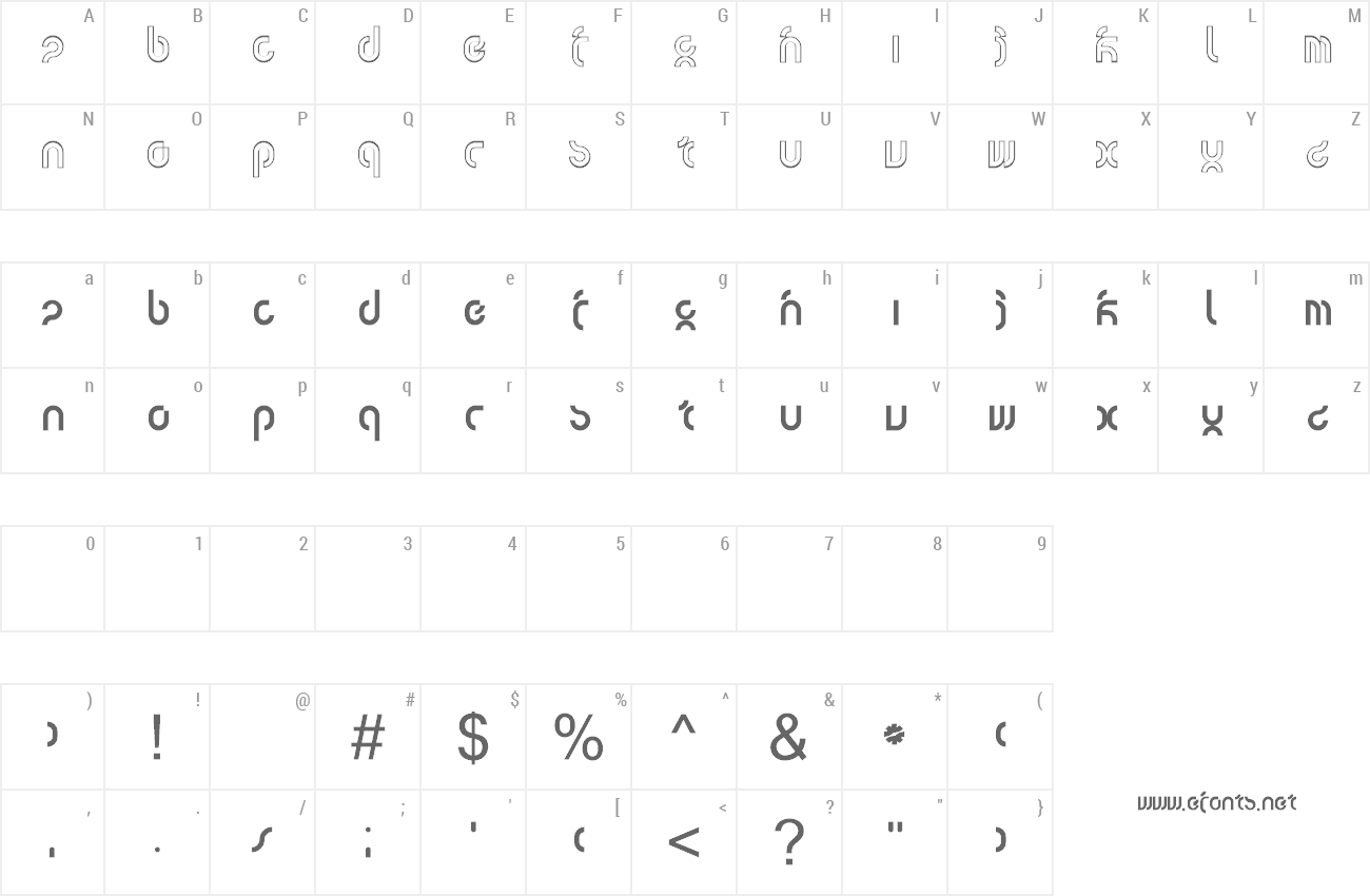 Font Tsunami preview