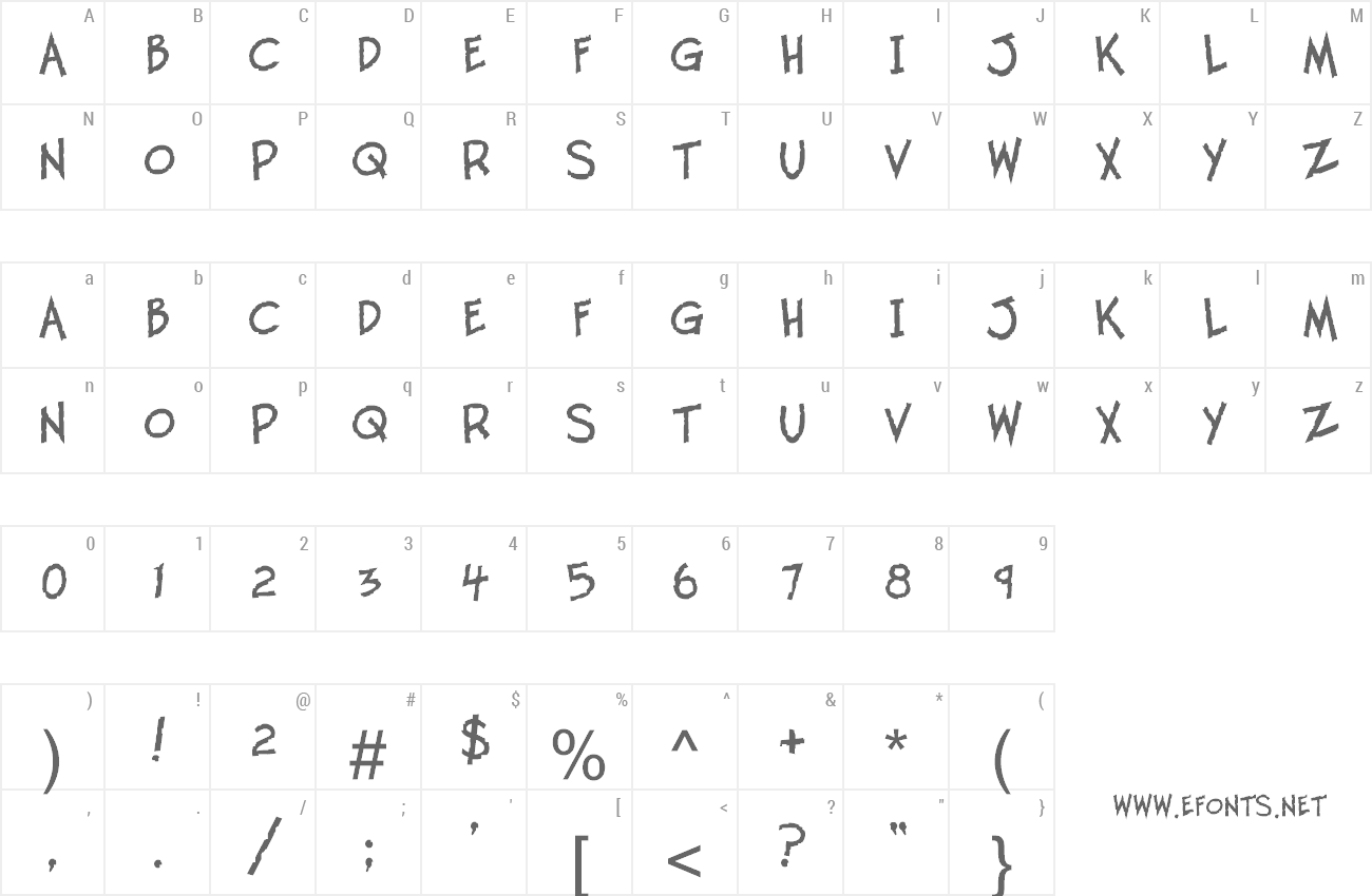 Font Twelve Ton Goldfish preview