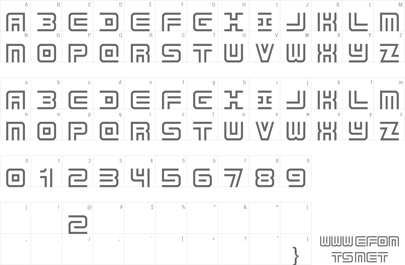Font Undercover preview