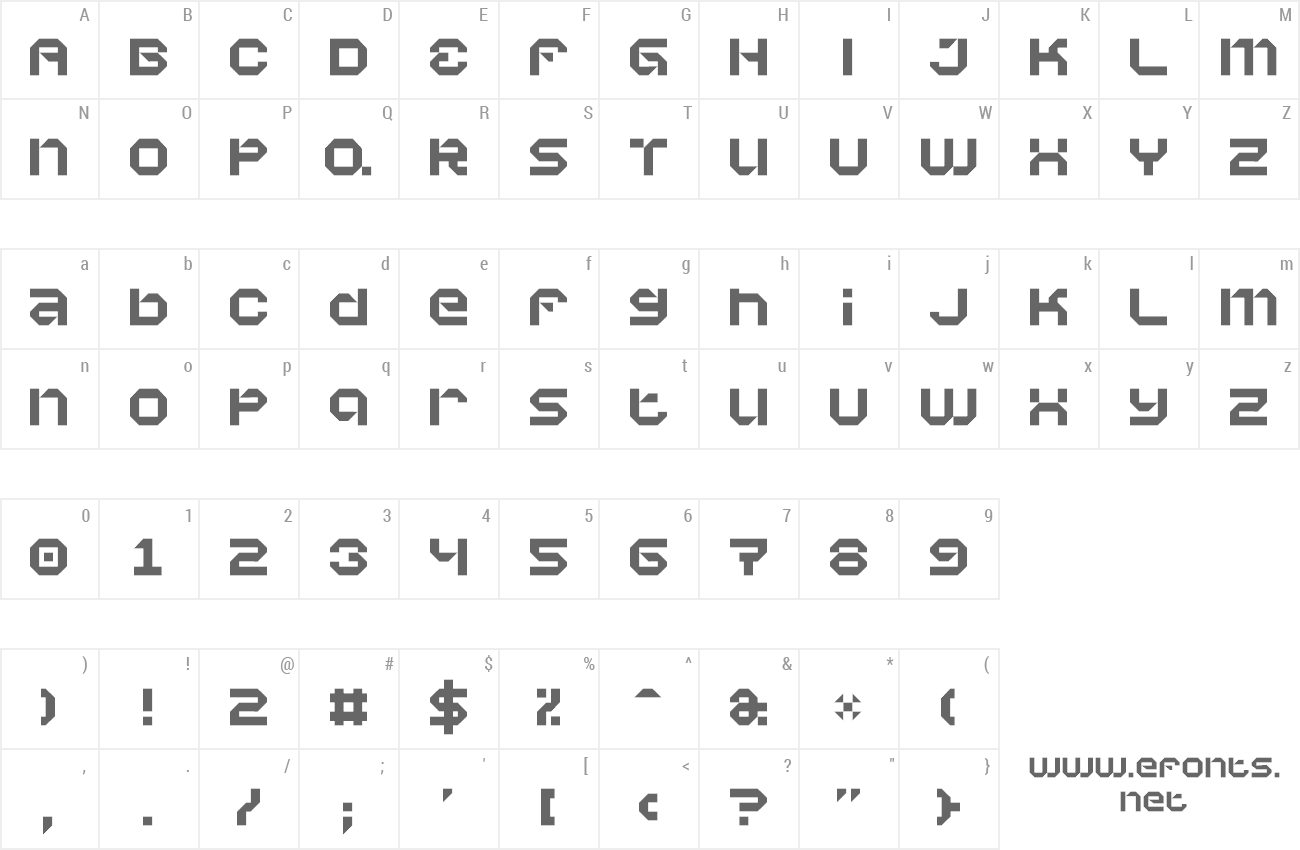 Font Vaporbyte preview