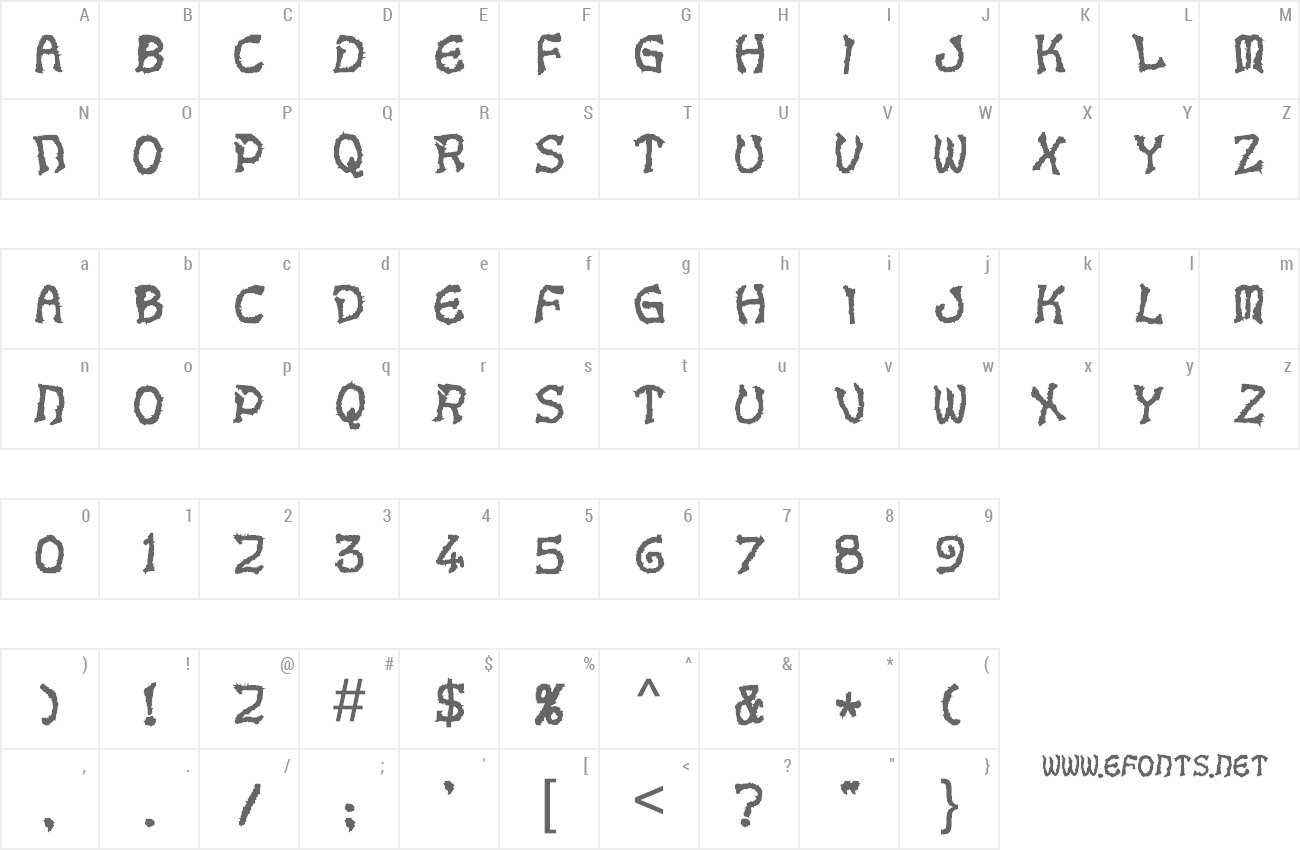 Font Voodoo Dolls preview