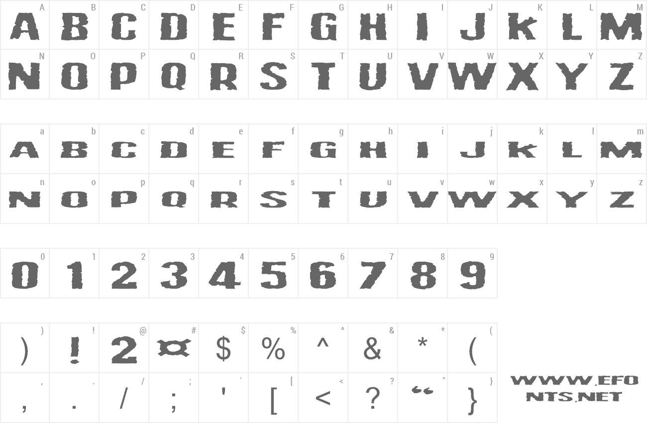 Font Vulgar Display Of Power preview