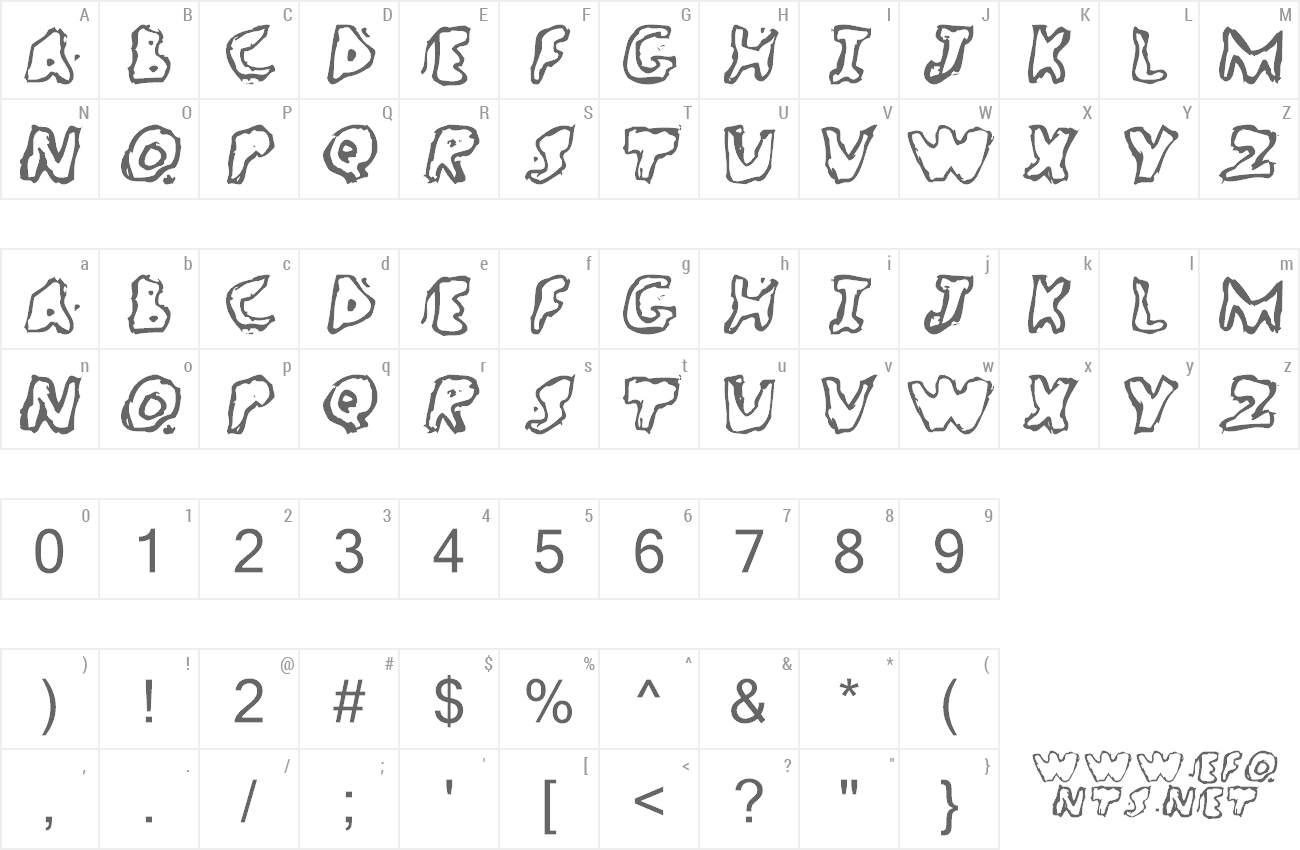 Font WatchBreaker preview