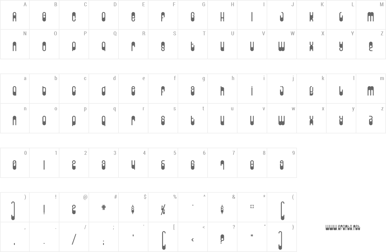 Font Wunderland preview