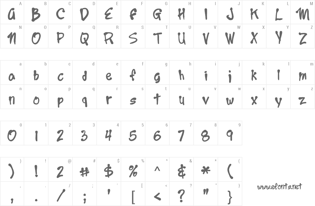 Font Year 2000 Boogie preview