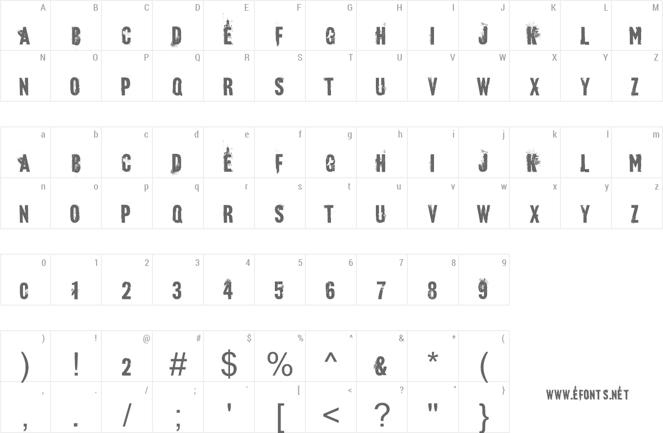 Font Blue Baby preview