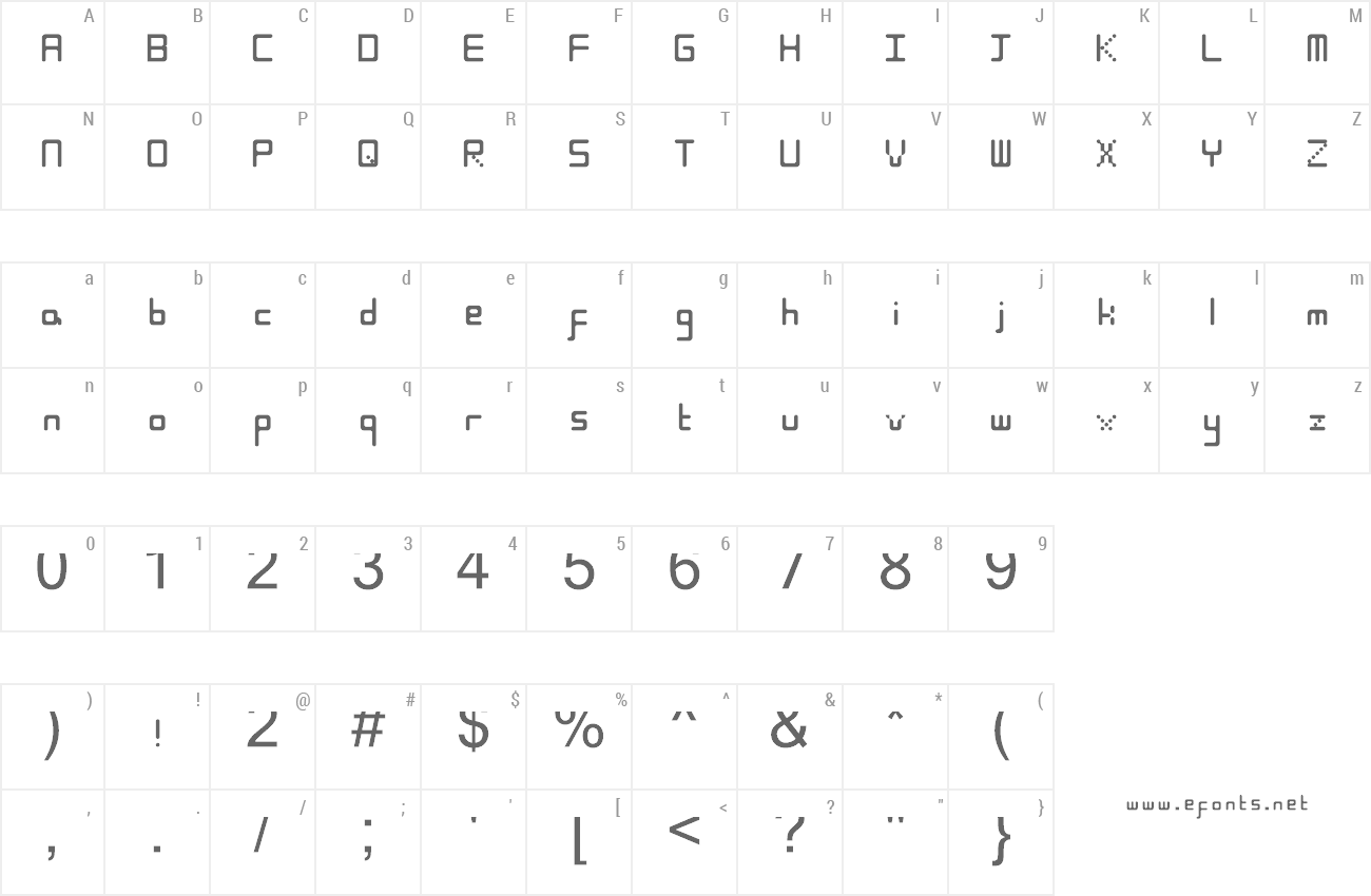 Font Cactus On The Moon preview