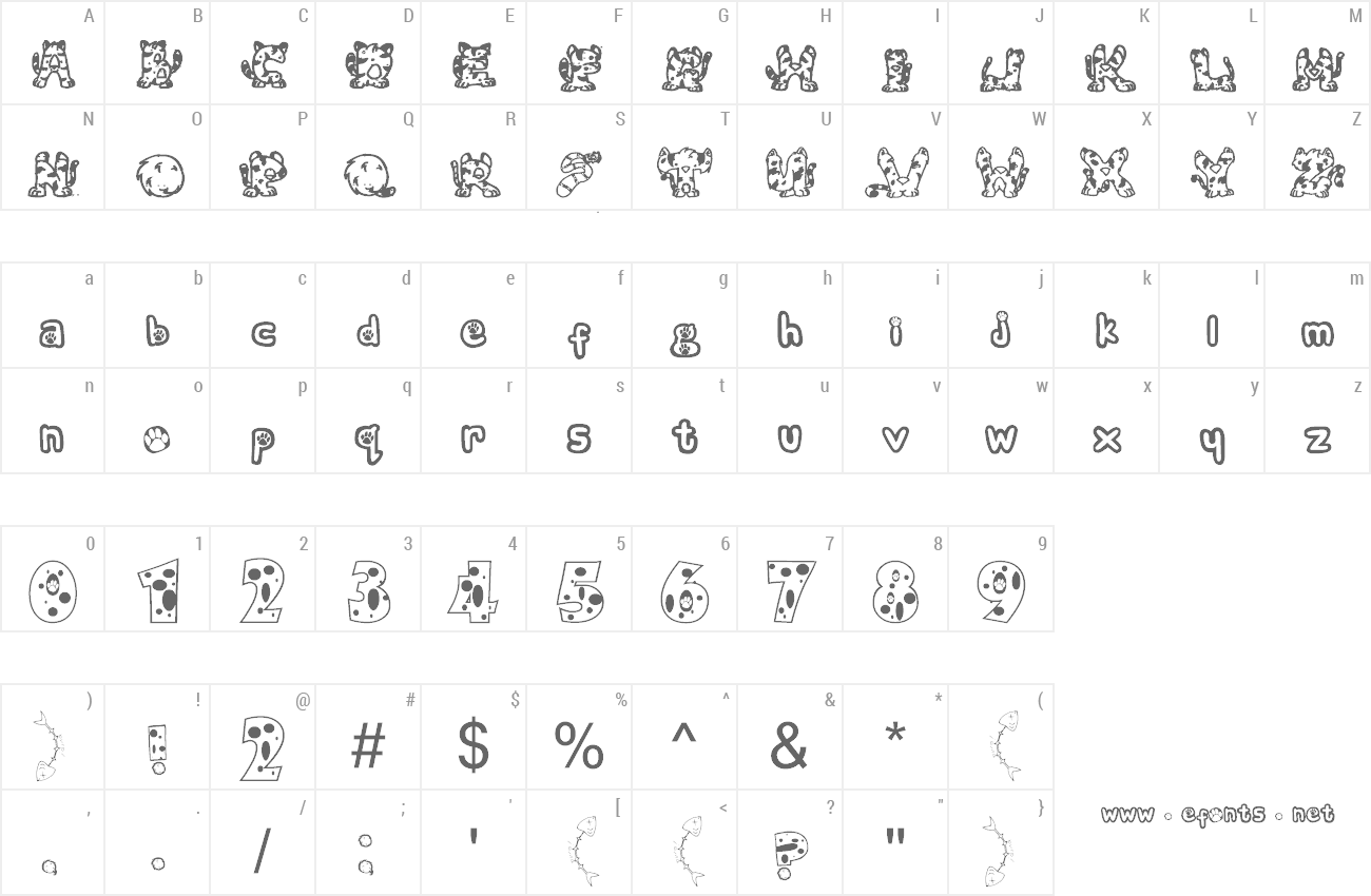 Font Neko! Neko! preview