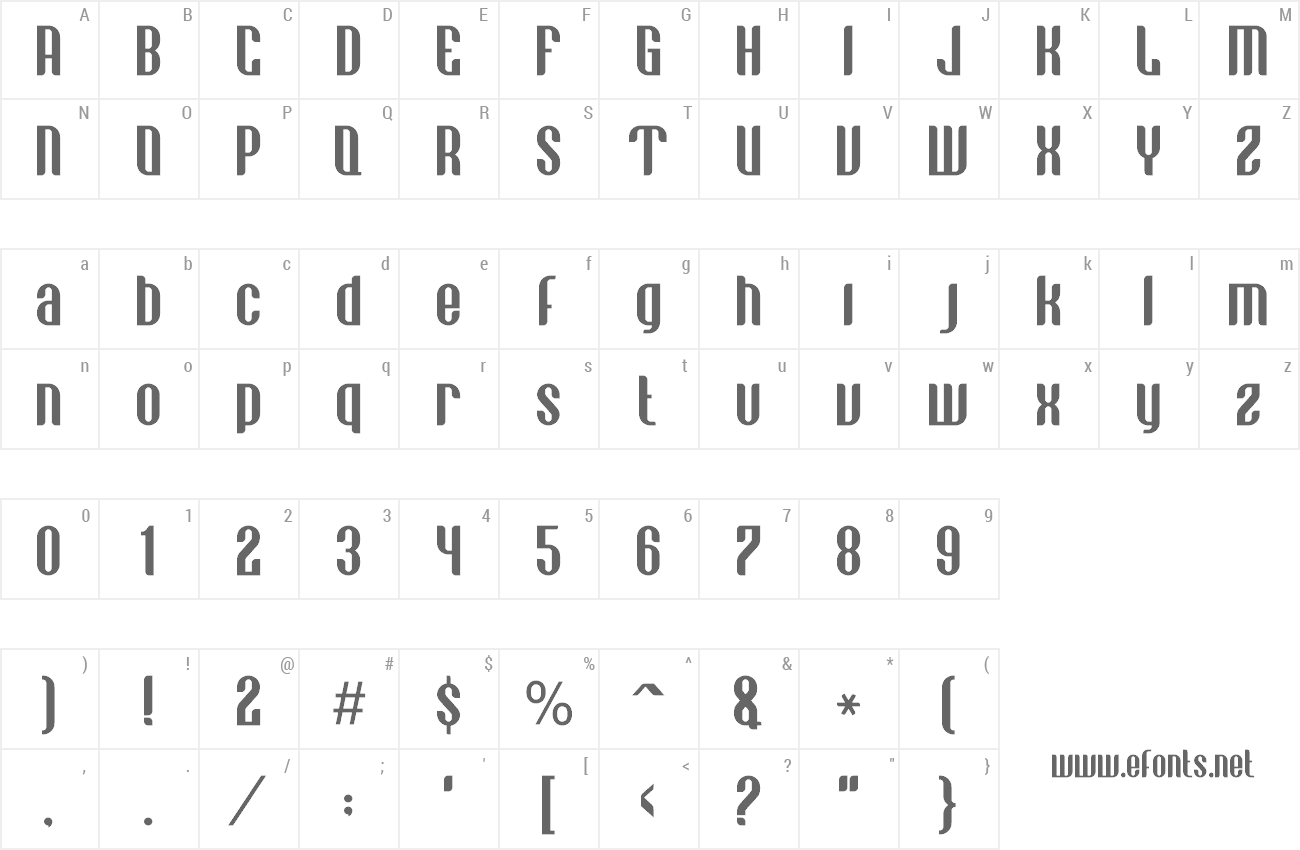 Font VE Vastagurly Display preview