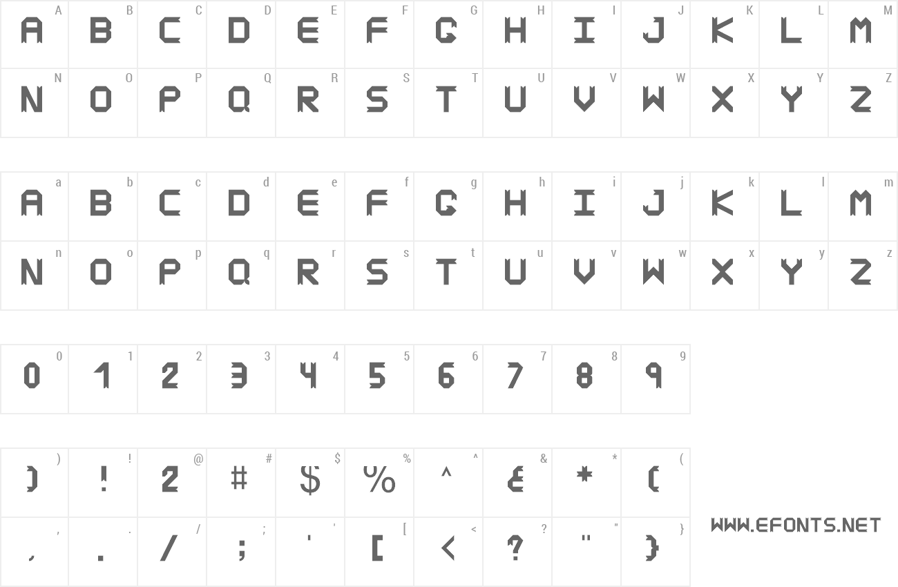 Font Ribbon Trim preview